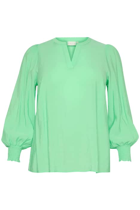 Langarm-Bluse Regular fit