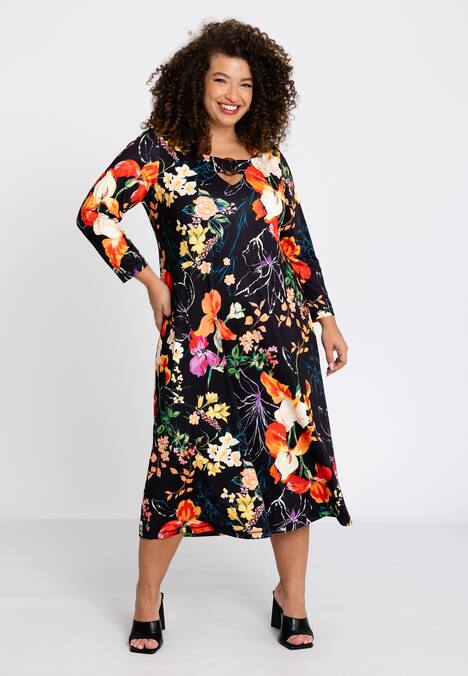 Kleid mit Blumenmuster