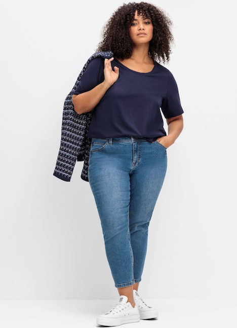 7/8-Jeans Uni