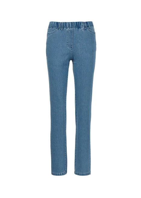 Edel geschmückte Jeansschlupfhose LOUISA