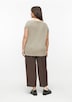 Twill-Hose mit Barrel Leg