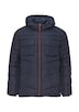 Gesteppte Jacke mit abnehmbarer Kapuze