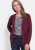 Elegante Strickjacke mit V-Ausschnitt