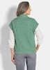 GOLDNER Tricot vest Tricot vest met ritssluiting