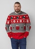 Weihnachtspullover aus reiner Baumwolle mit Peanuts®-Motiv