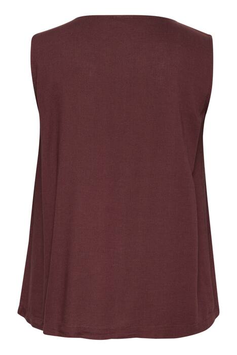 Ärmellose Bluse Regular fit