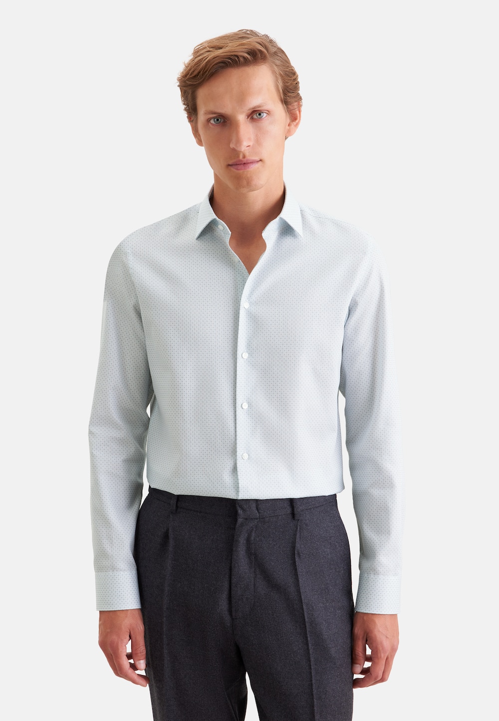 Herren Business Hemd - Druck