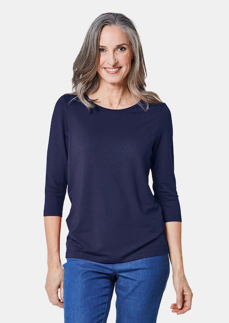 Kombifreundliches Shirt mit ¾ Arm