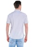 Herren Hemd gestreift , Marineblau