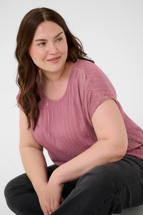 Kurzarm-Bluse Loose fit