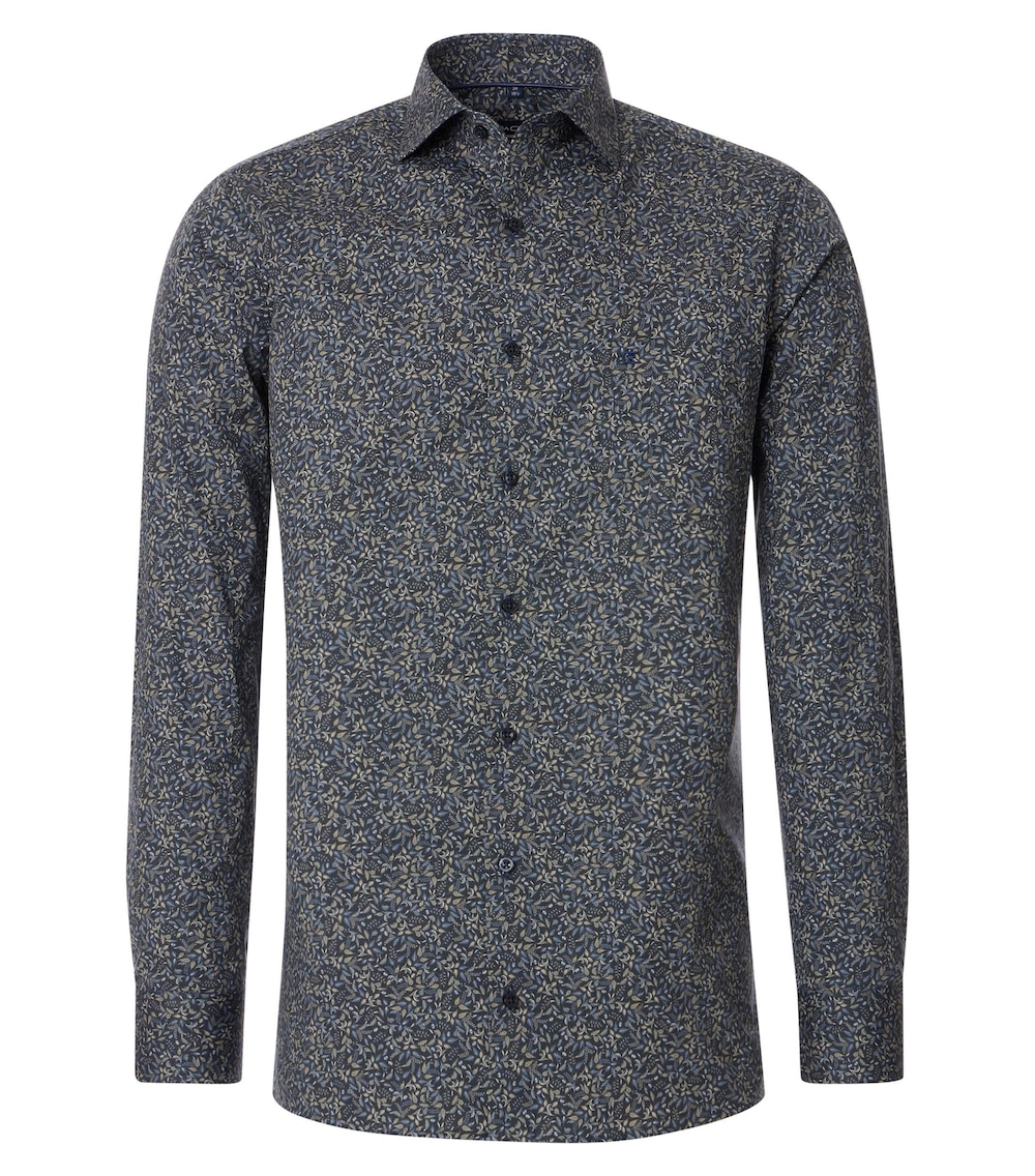 Businesshemd Print Modern Fit