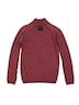 engbers Herren Pullover mit Troyerkragen , Rot