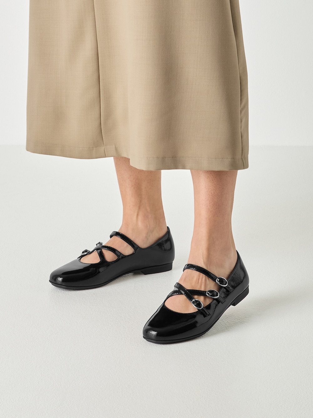 Damen Ballerina H-Weite
