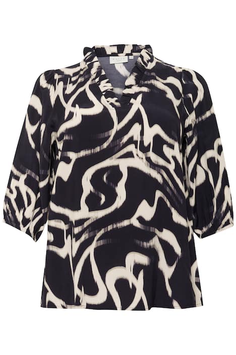 Kurzarm-Bluse Regular fit