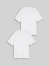 T-Shirts mit V-Ausschnitt im 2er-Pack