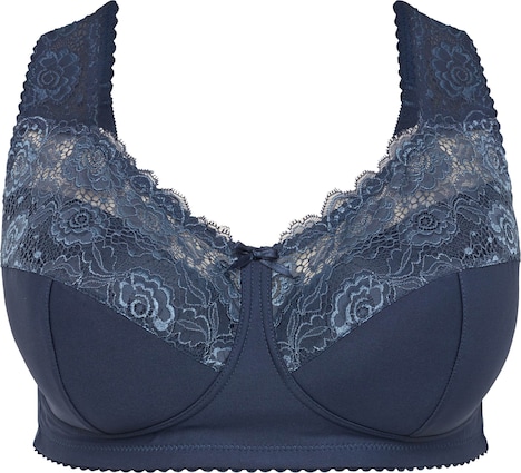 Bügelloser BH Bügelloser BH mit Spitze, wattierte Cups