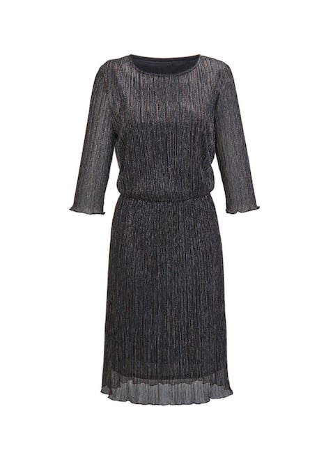 GOLDNER Jurk Flatteuze jurk met feestelijke glans