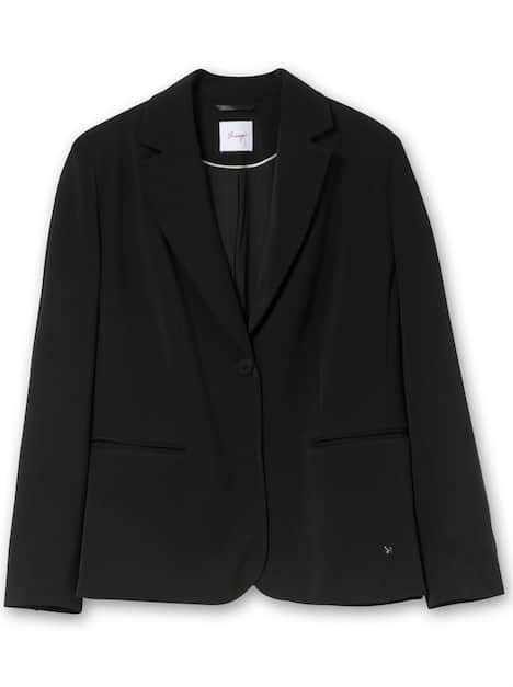 Blazer Langarm Uni Reverskragen