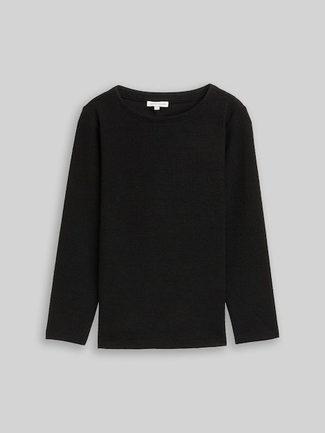 Sweatshirt mit Glitzer-Effekt