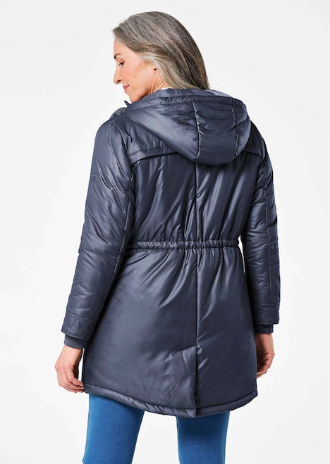 Sportiver Anorak mit Kapuze & Stepp