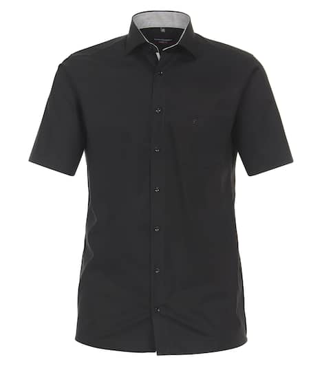 Businesshemd Kurzarm uni Modern Fit