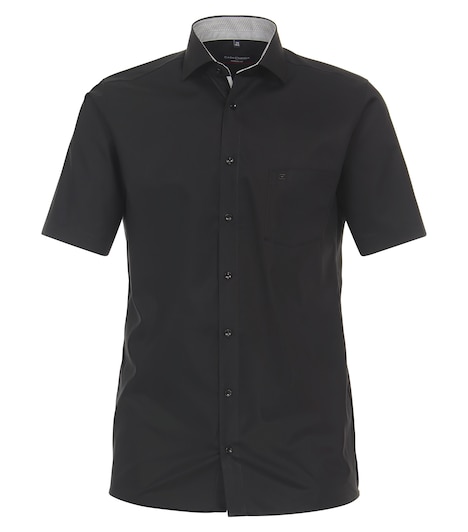 CASAMODA Businesshemd Kurzarm uni Modern Fit
