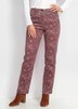 Cordhose LOUISA mit Paisley-Druck