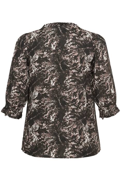 Langarm-Bluse Regular fit