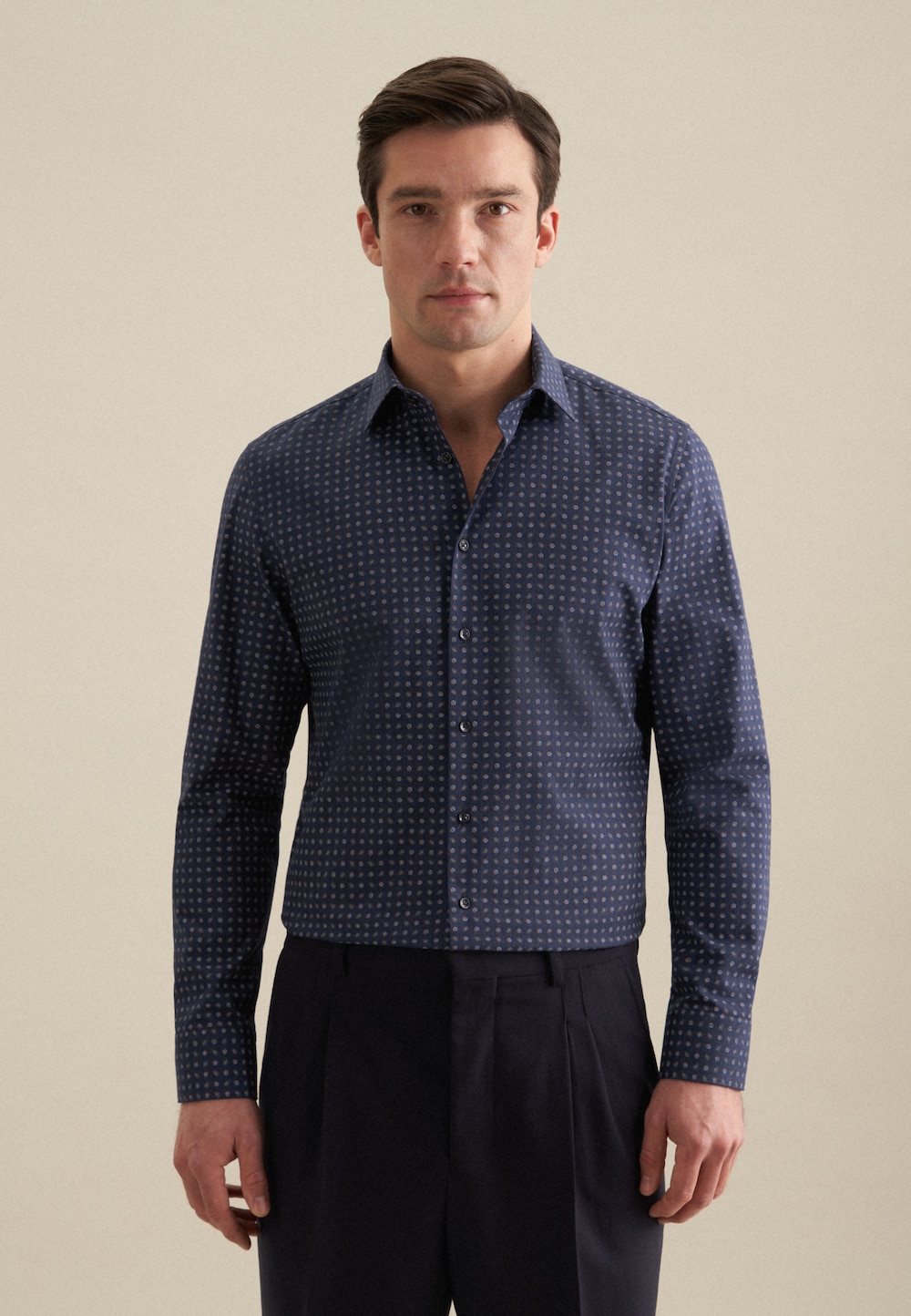 Herren Flanellhemd - Druck