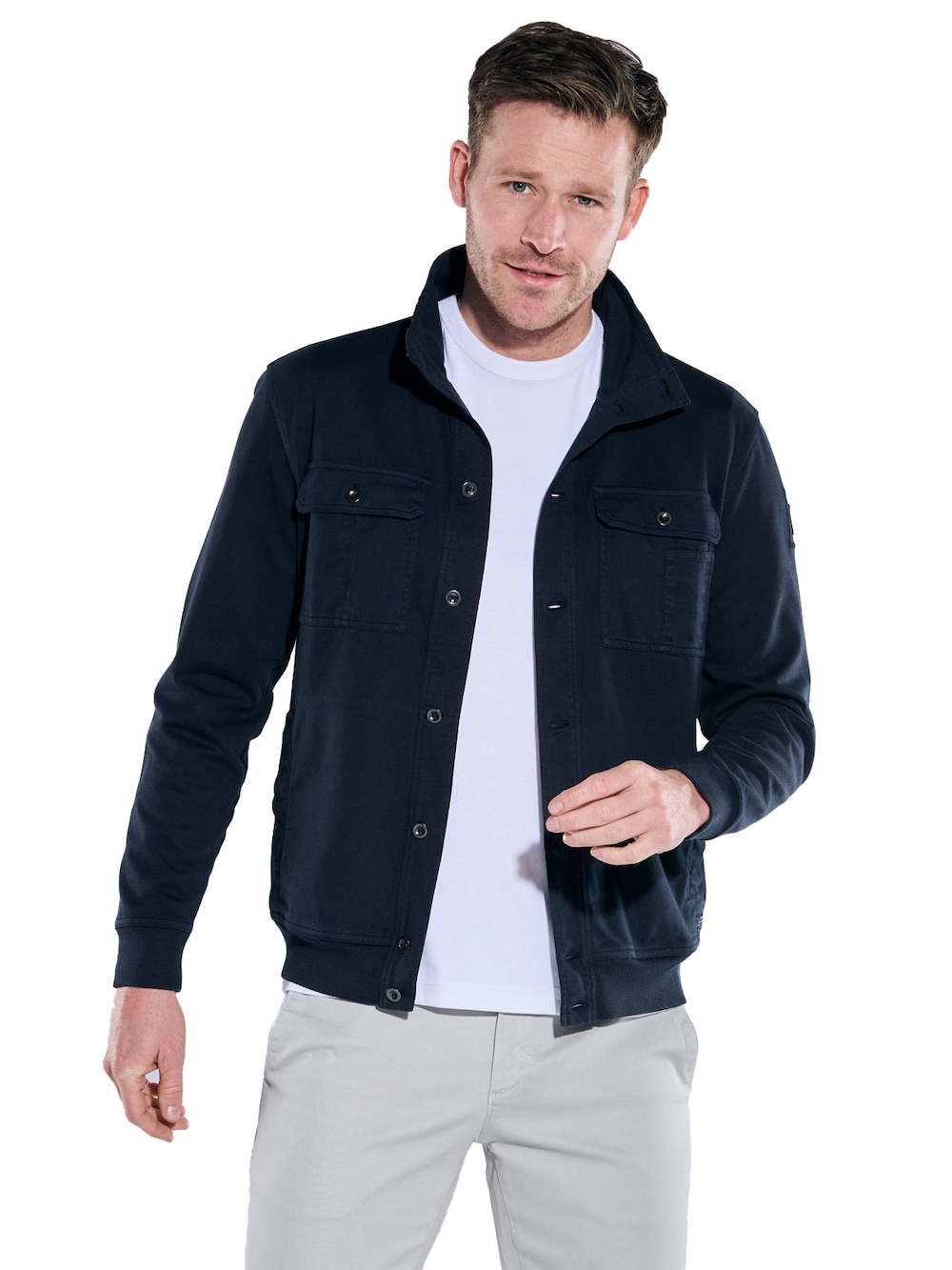 Sweatjacke regular