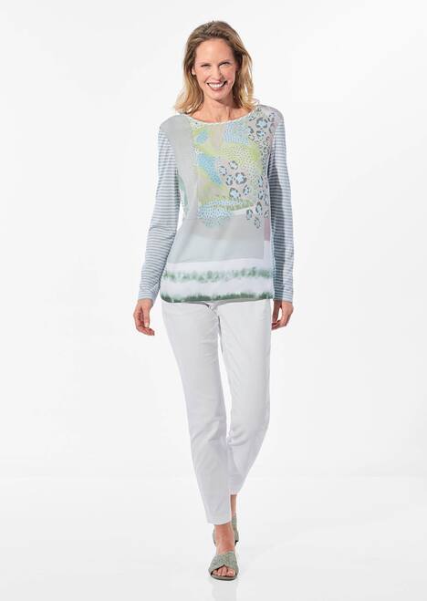 Blusenshirt mit Mustermix