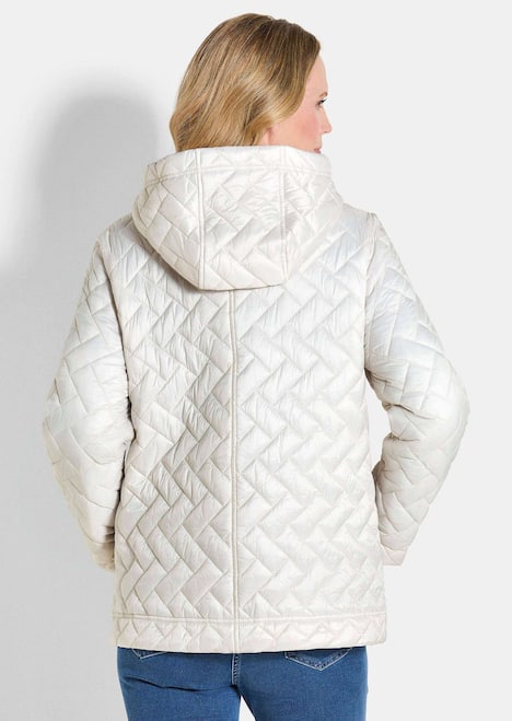 Leichte Steppjacke mit Kapuze