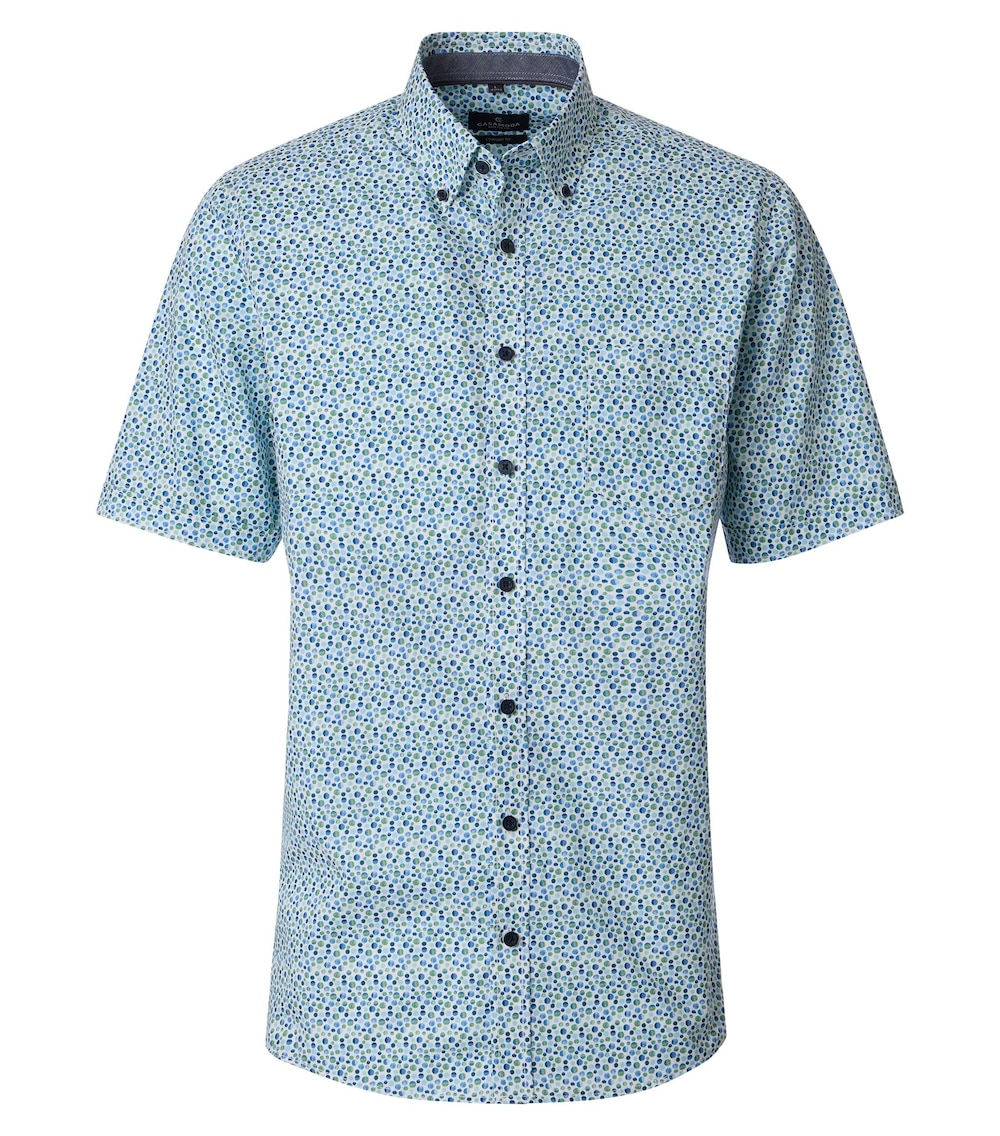 Freizeithemd Kurzarm Print Comfort Fit