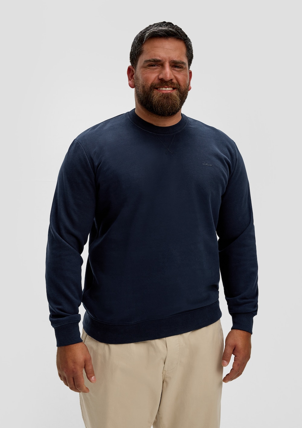 Sweatshirt mit Logoprint
