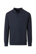 Polo-Shirt Langarm uni