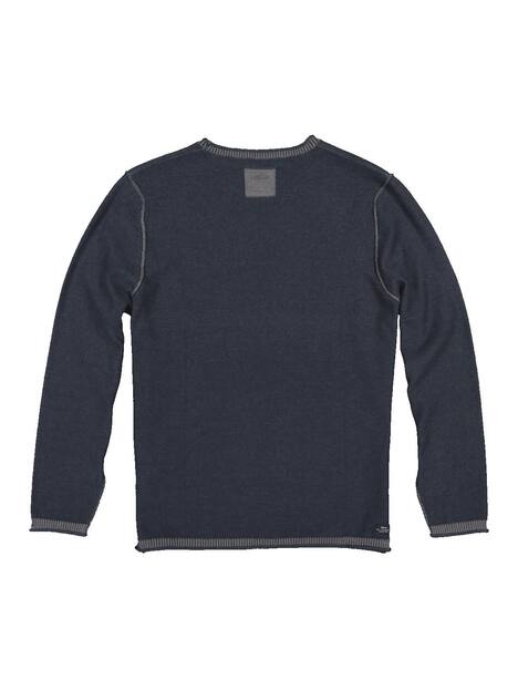engbers Herren Pullover uni , Saphirblau