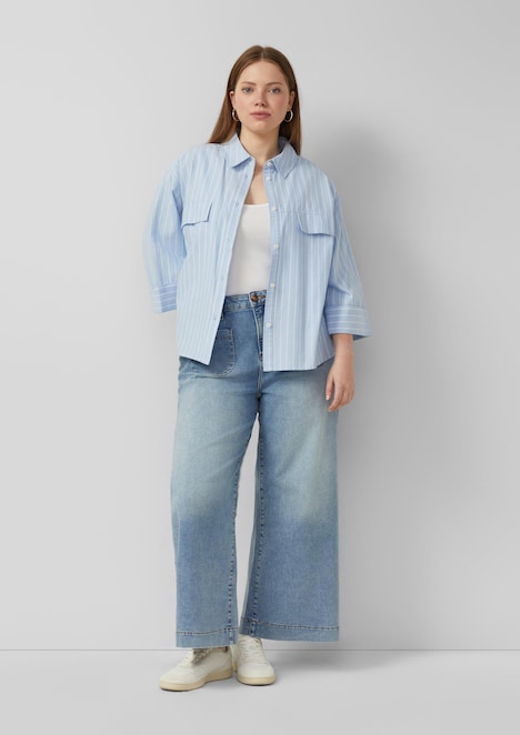 Jeans/Slim FitHigh Rise/Culotte