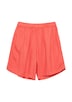 Shorts aus luftigem Leinenmix