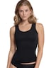 SCHIESSER 2er Pack Damen Tank Top - schwarz