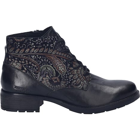 Damen Stiefelette Kate 16, schwarz-multi