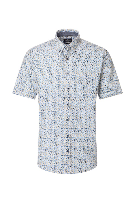 Freizeithemd Kurzarm Print Comfort Fit