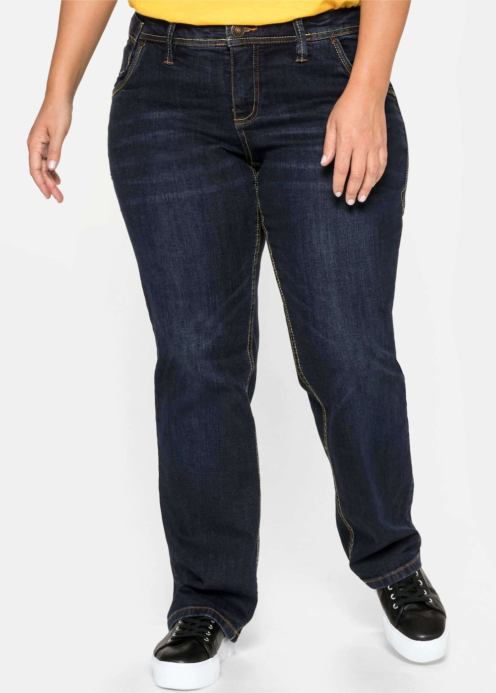 Stretch-Jeans Uni