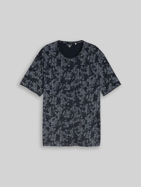 T-Shirt mit Allover-Print