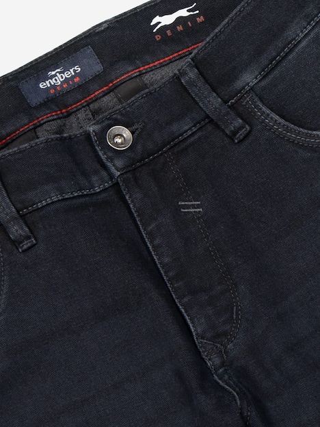 engbers Herren Super-Stretch-Jeans slim fit , Saphirblau