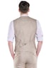 Herren Sakko-Weste slim fit , Beige