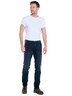 Herren Jeans 5-Pocket Superstretch , Saphirblau