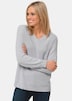 Kaschmirpullover mit V-Ausschnitt