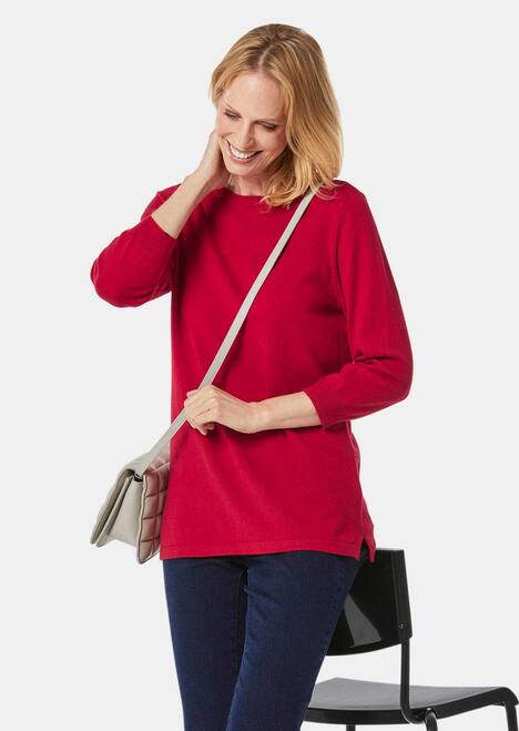 Pullover aus hochwertigem Garn