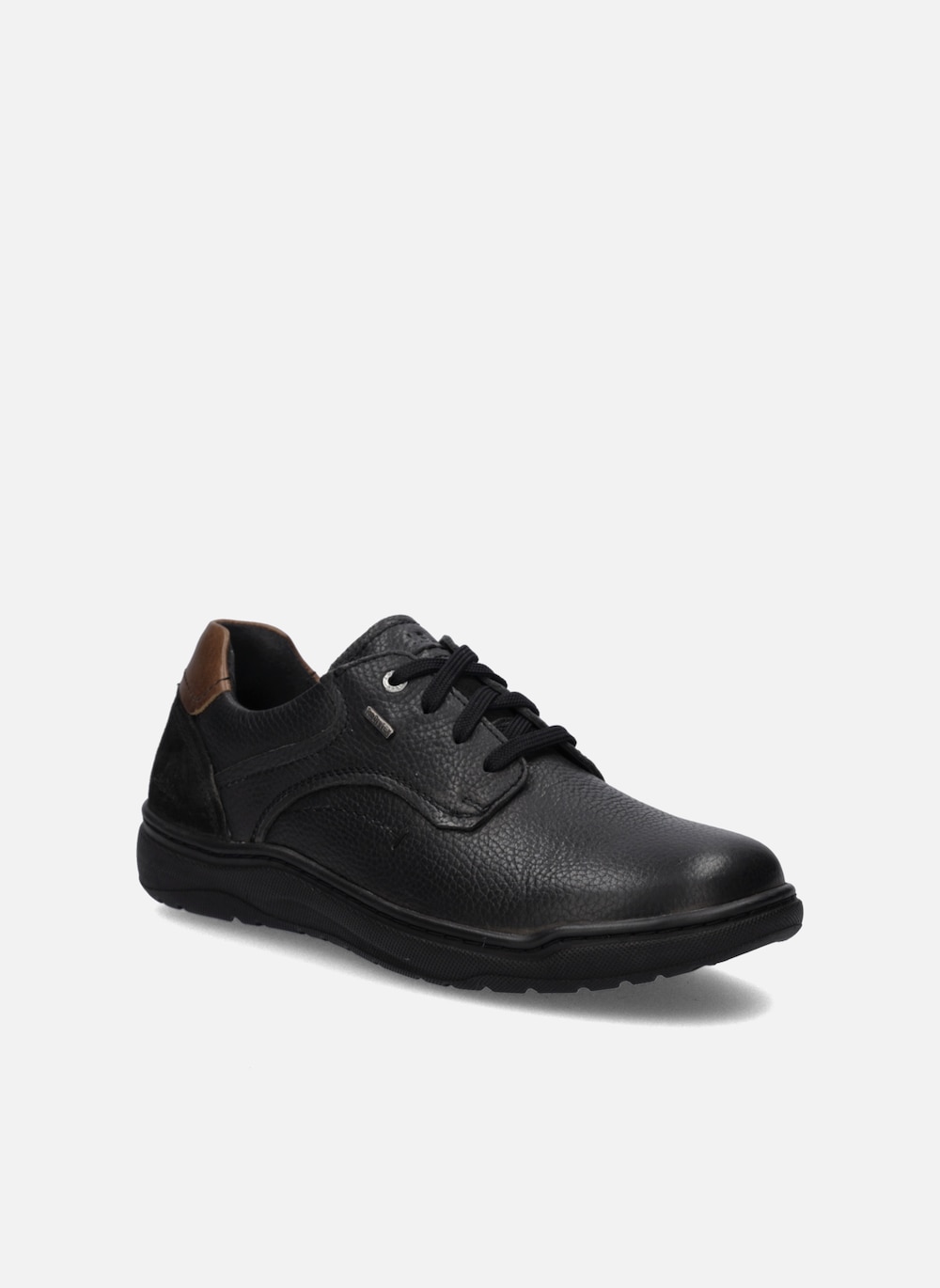 Herren Halbschuh Baxter 51, schwarz-kombi