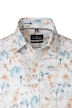 Leinenhemd Kurzarm Print Casual Fit